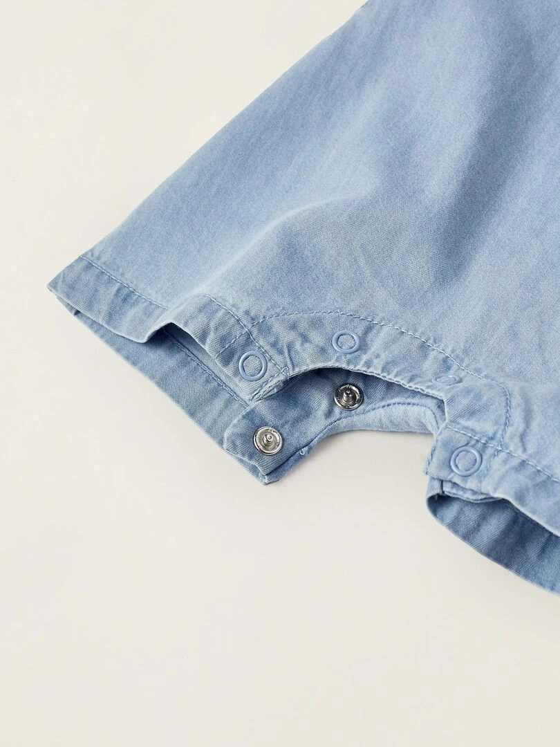 Body + Combinaison pour Nouveau Né  ATLANTIC COMPANY   Blanc