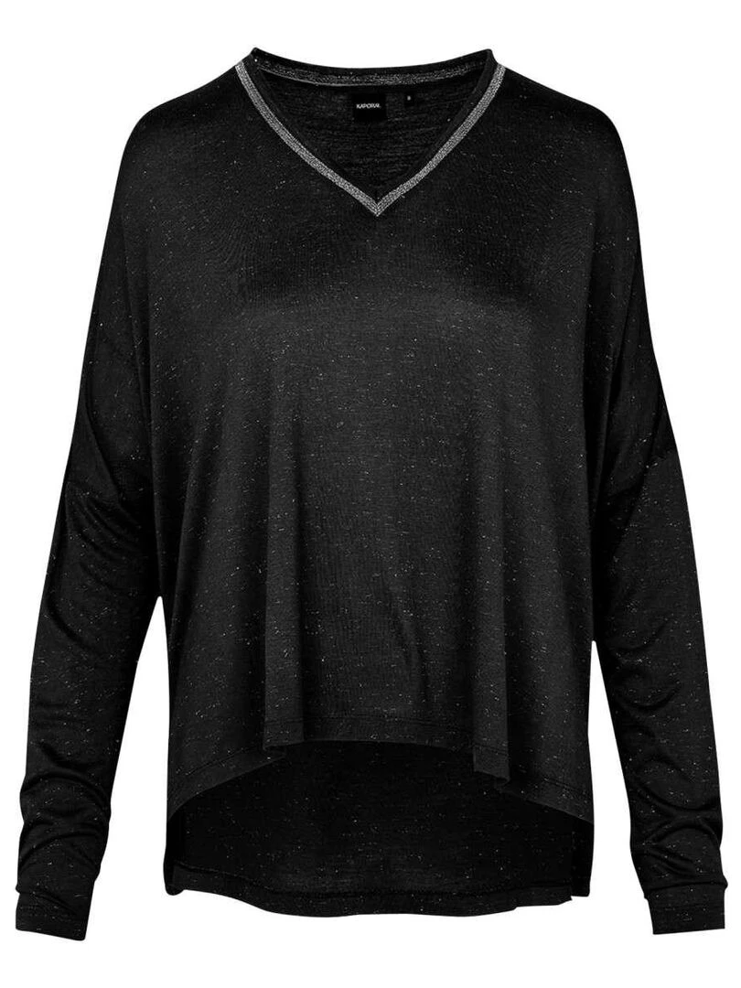 KAPORAL T shirt manches longues Noir