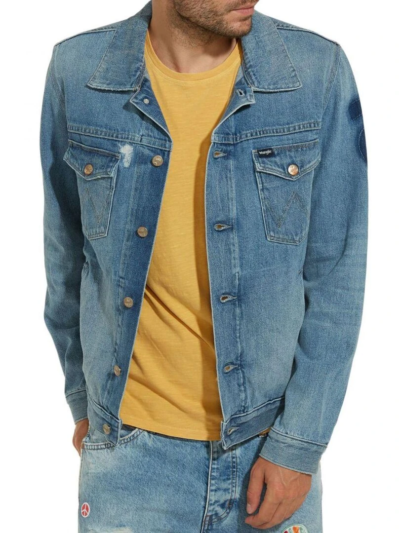 Vetse en jeans Wrangler Bleu
