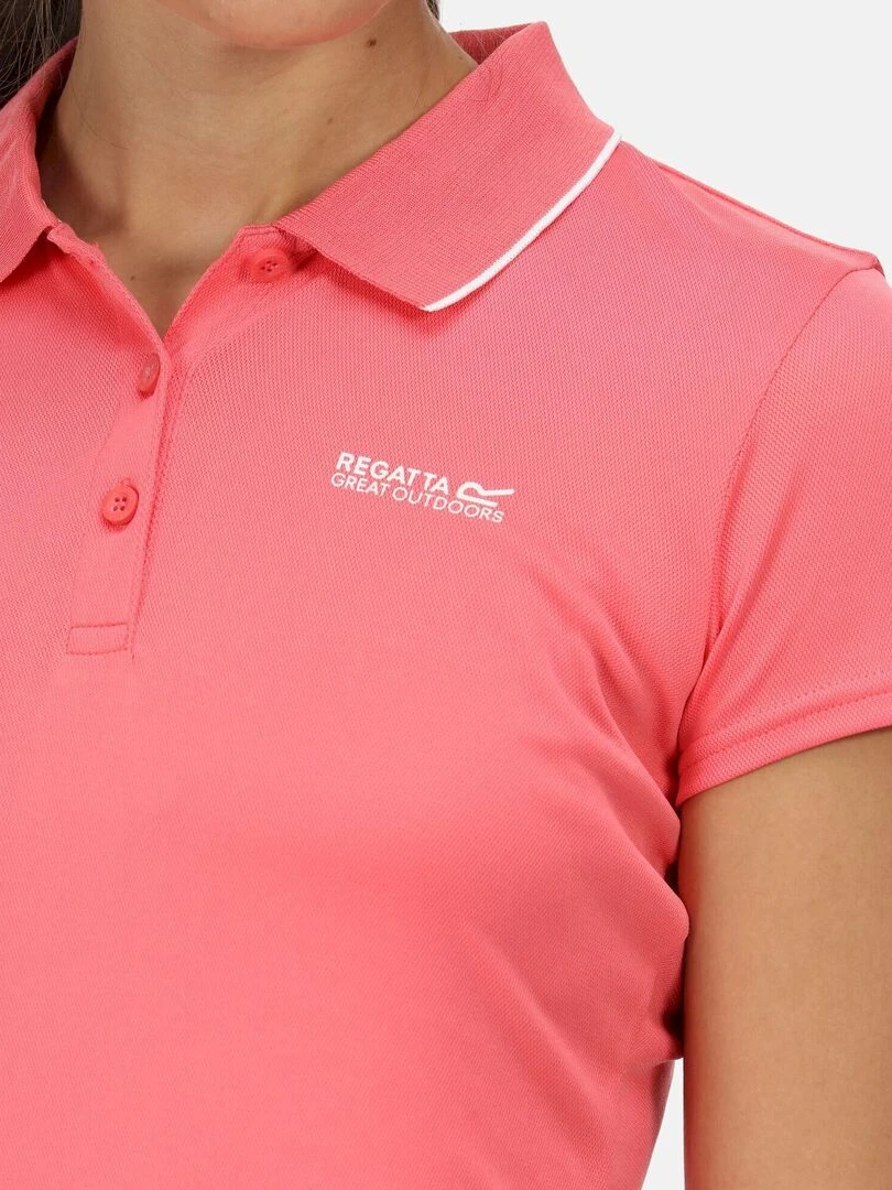 Regatta   Polo manches courtes MAVERICK   Rose pâle