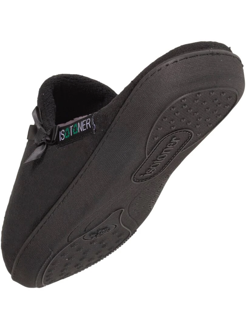 Chaussons mules 90%* Recyclées Femme Noir   Noir