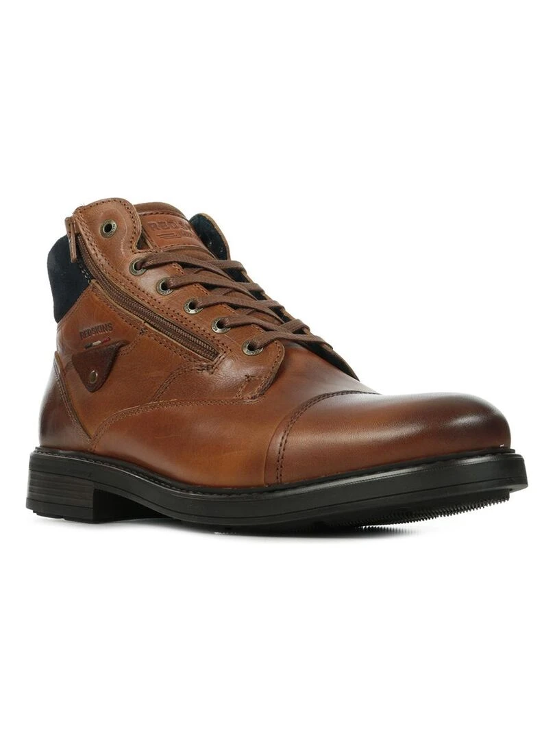 Bottines Redskins Country   Marron