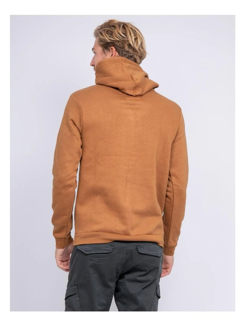 Sweat capuche WIDEM Marron