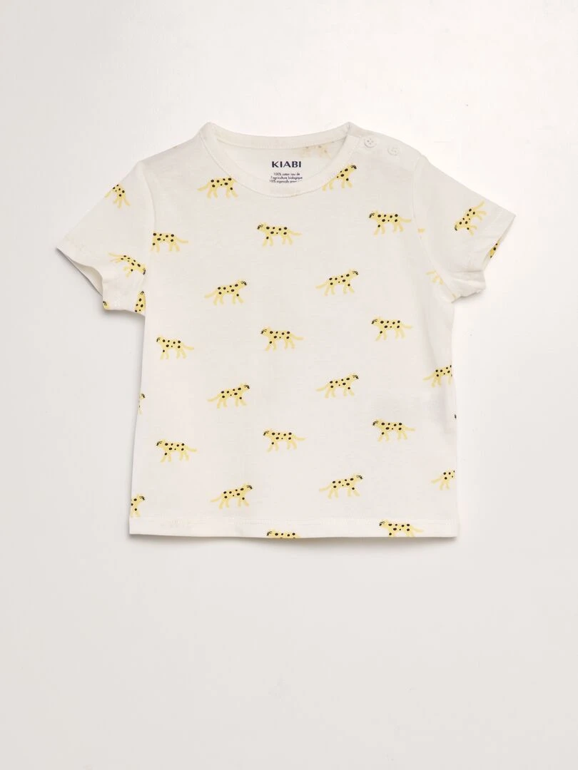 Lot de 2 t shirts Jaune