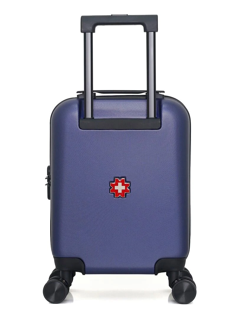 SWISS KOPPER   VALISE CABINE XS AIGLE 4 ROUES 46 CM   Bleu marine