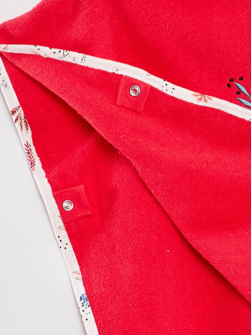 Poncho de bain 'Petit Beguin'   Rose