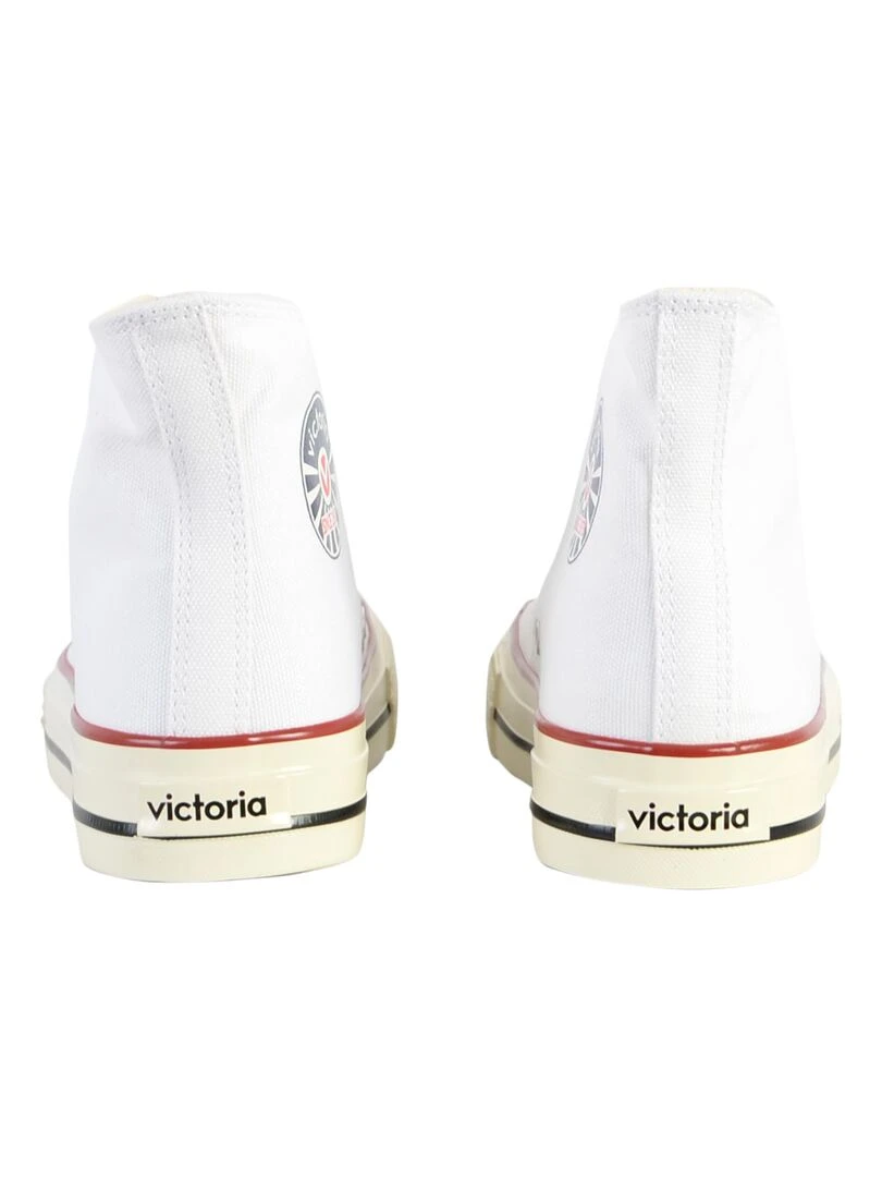 Basket à Lacets Victoria   Blanc