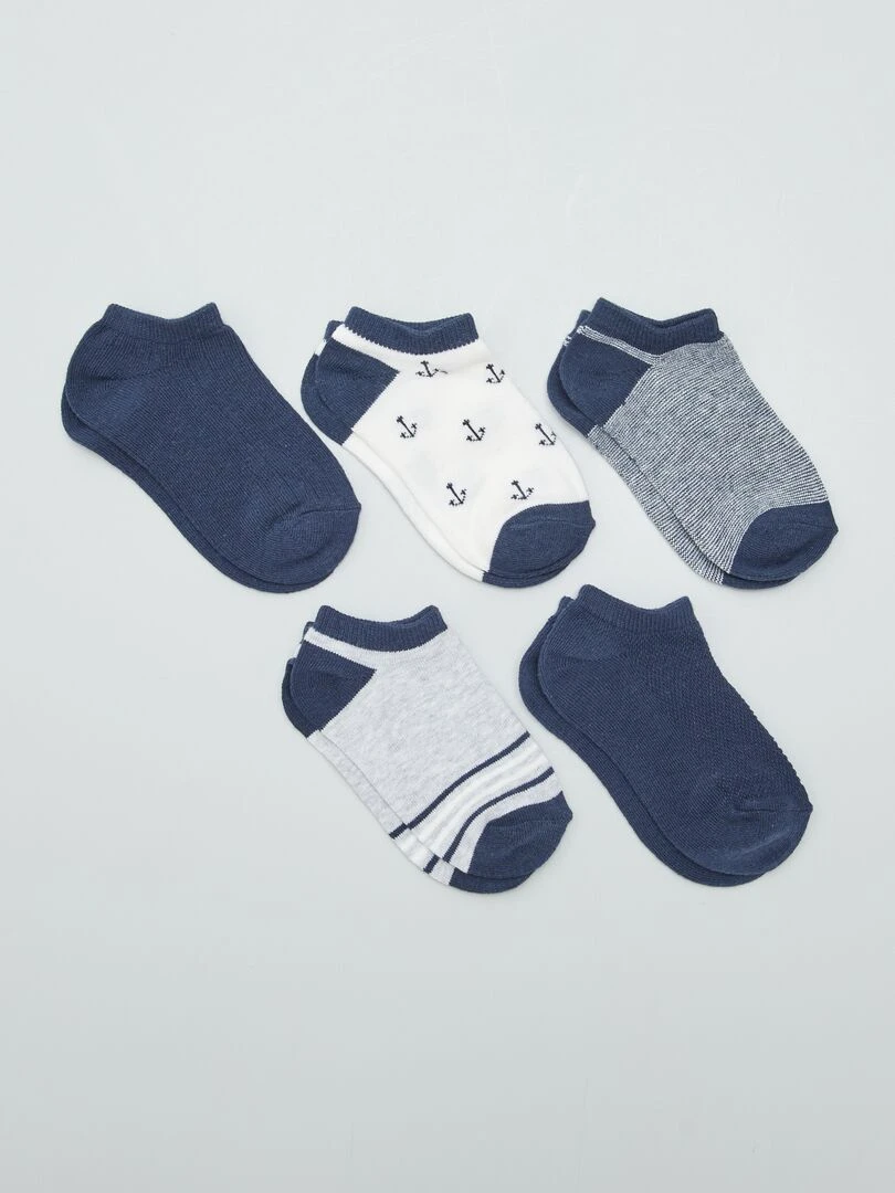 Chaussettes invisibles Bleu marine