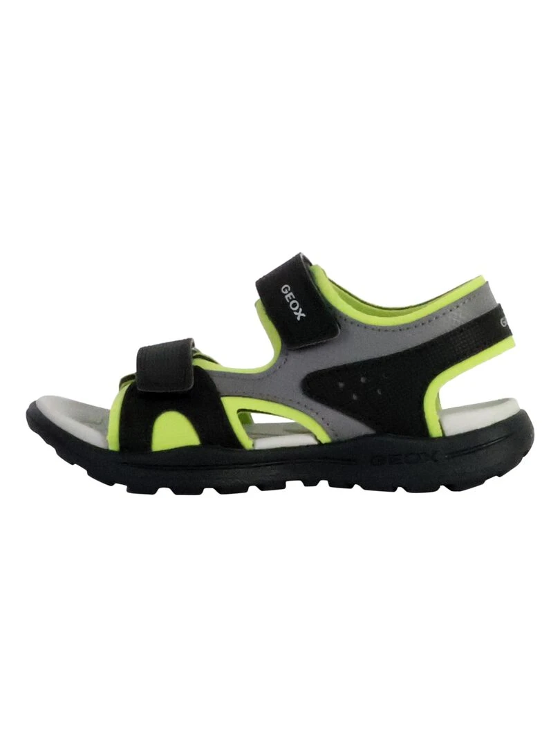 Sandales à Scratch Enfant Geox Vaniett Noir