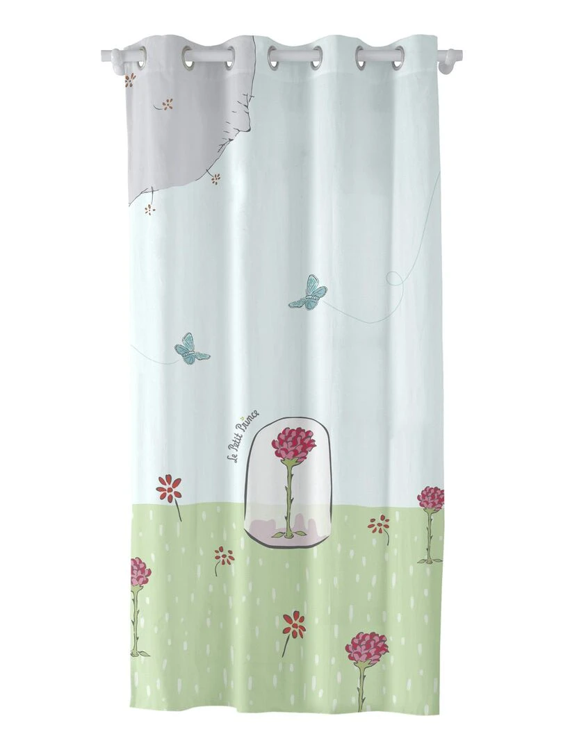 Rideau Campagne "Happyfriday"   Blanc