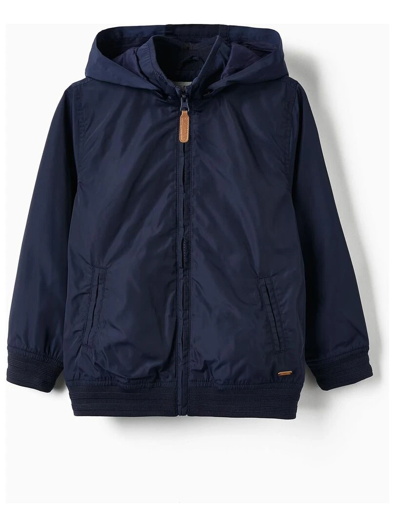 Manteau avec Capuche Amovible pour Garçon ATLANTIC COMPANY Bleu