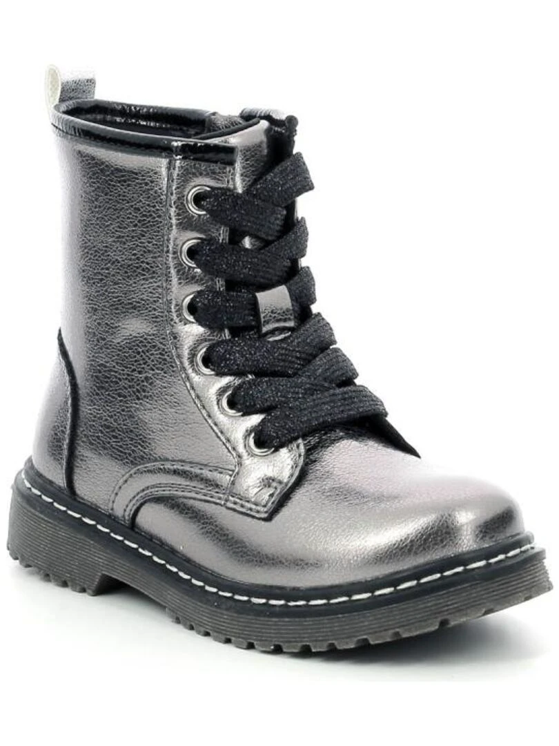 Bottines Synthetique Modoka Argent