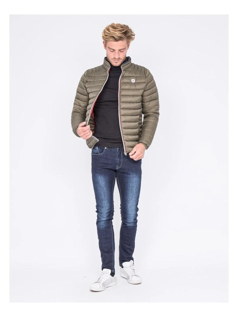 Doudoune légère col montant ZERUBIA   Kaki