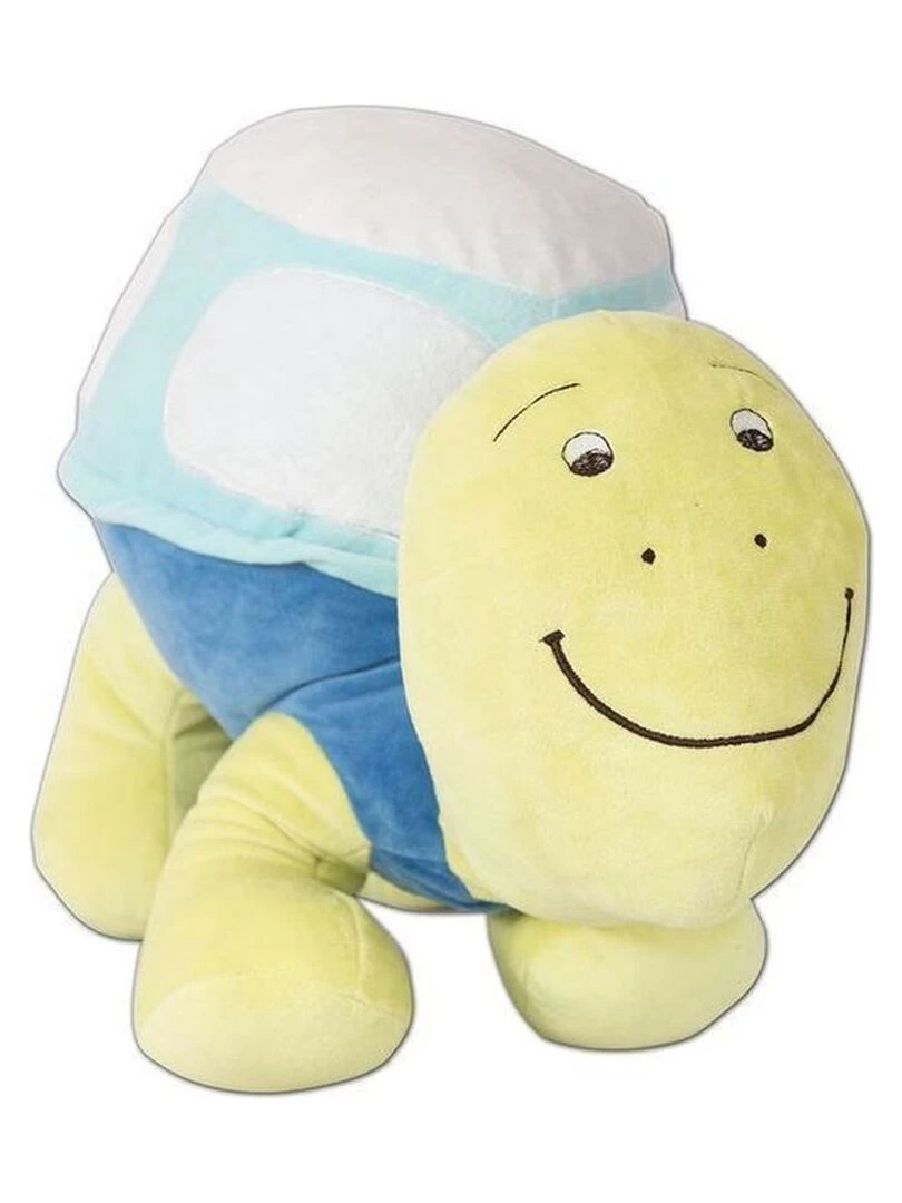 doudou Chatounets Tortue Vert 30 cms Train Pantin Vert