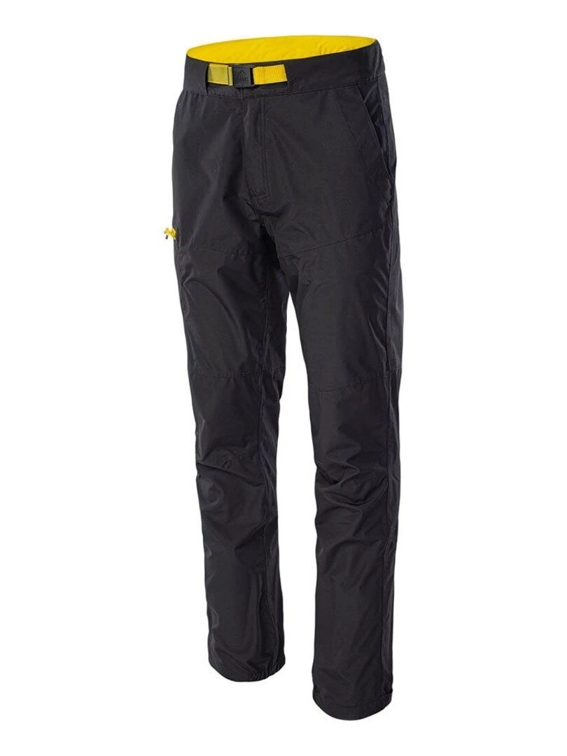 Elbrus   Pantalon de randonnée GARII   Noir Jaune