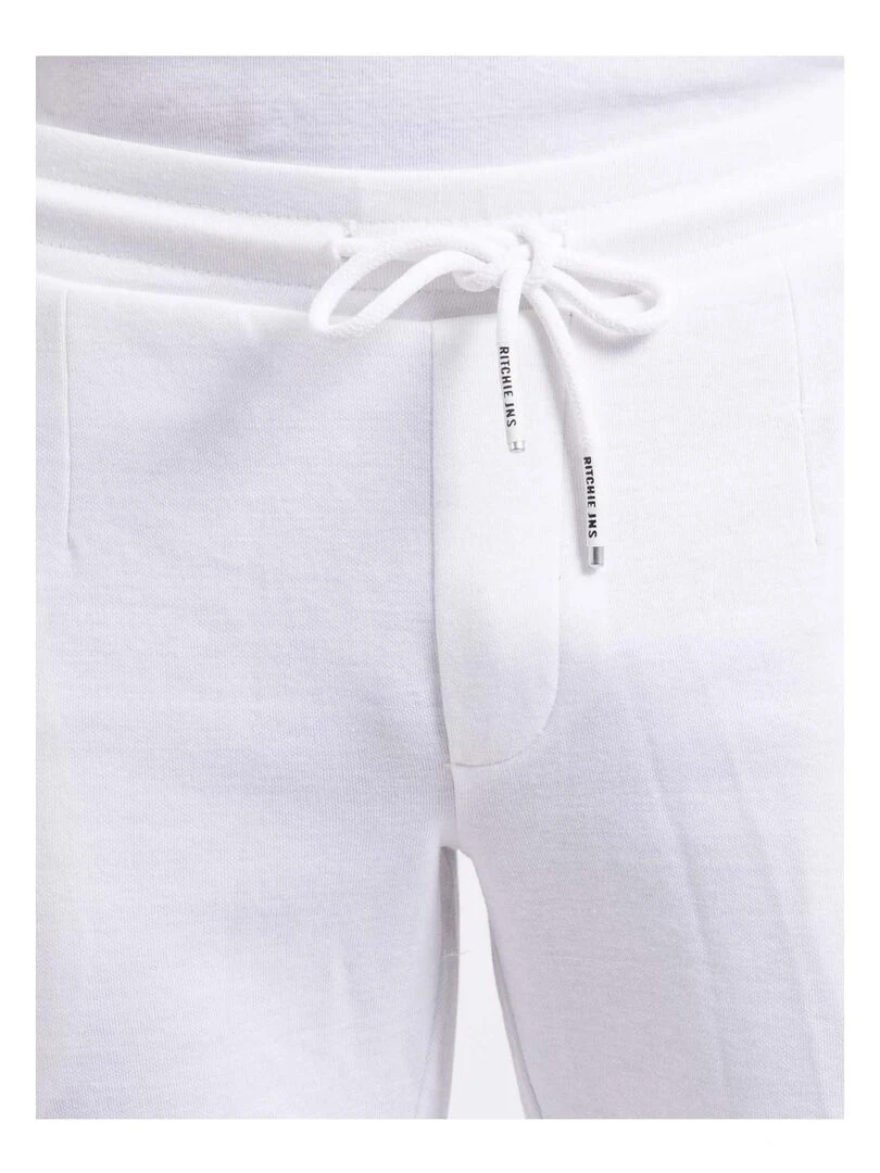 Bermuda molleton BERKEM   Blanc