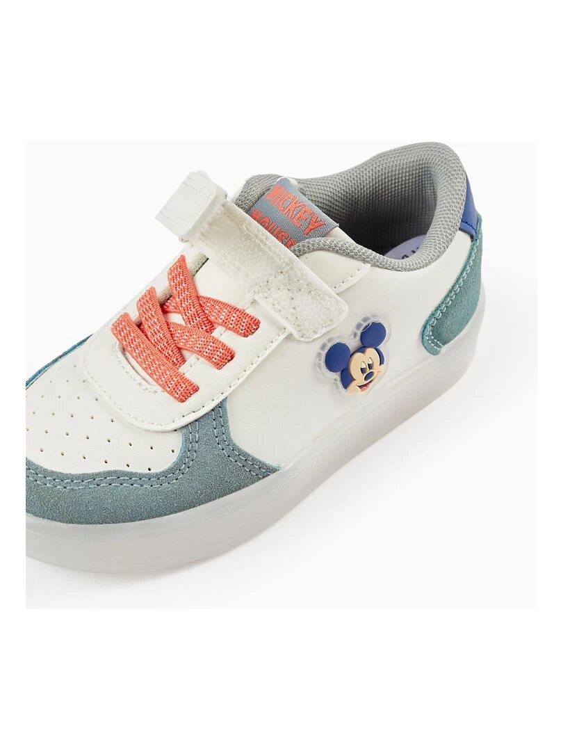 Baskets avec Lumières pour Bébé Garçon 'Mickey'  MICKEY   Bleu