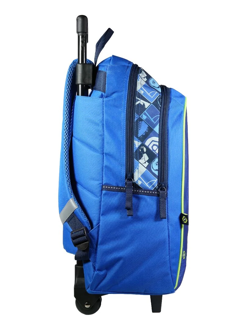 BAGTROTTER Sac à dos à roulettes Ligue 1 Football Bleu   Bleu