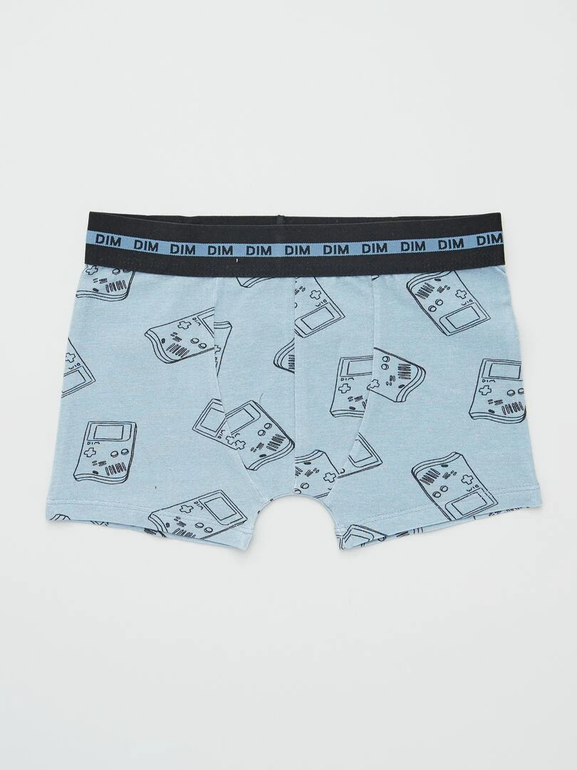 Lot de 3 boxers 'DIM' Bleu