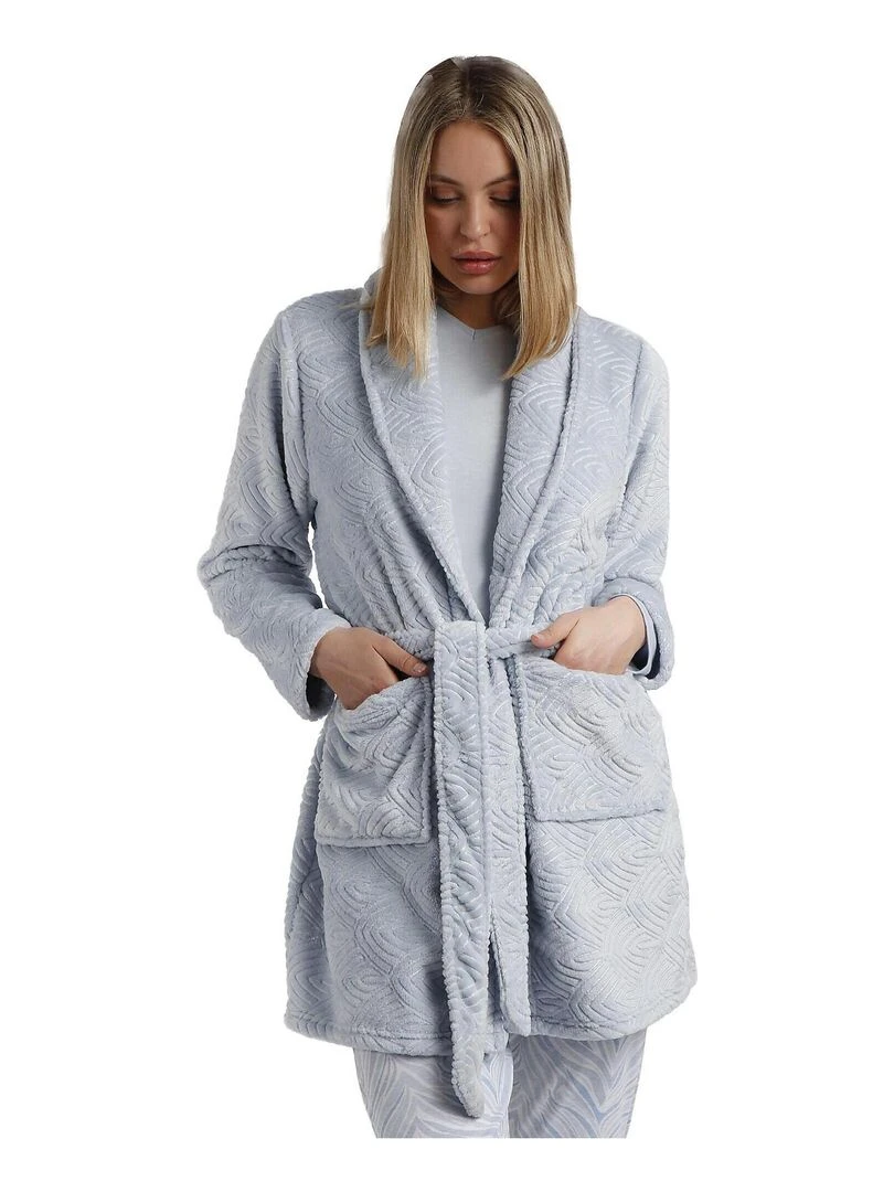 Robe de chambre Forever Together Bleu ciel