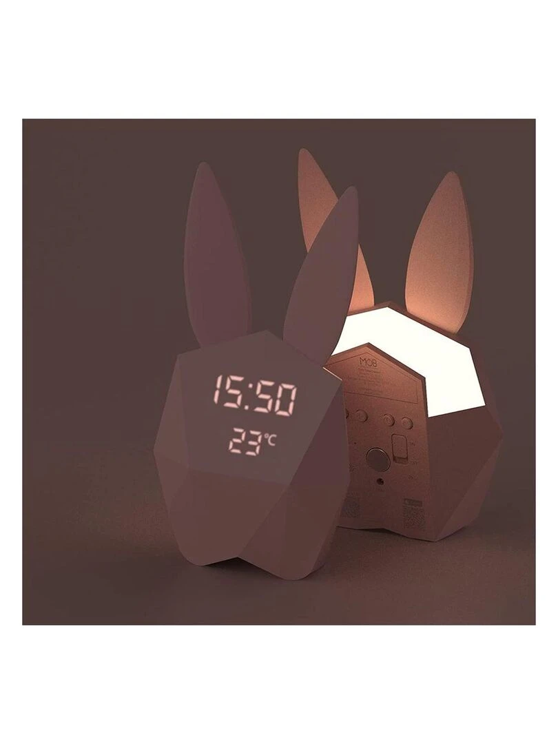 Mob   Réveil veilleuse Cutie Clock   Rose   N/A