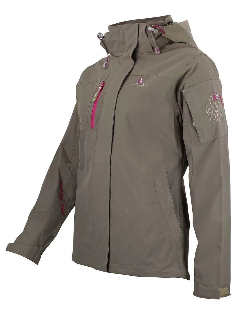 Parka de ski femme ALANI   Gris taupe