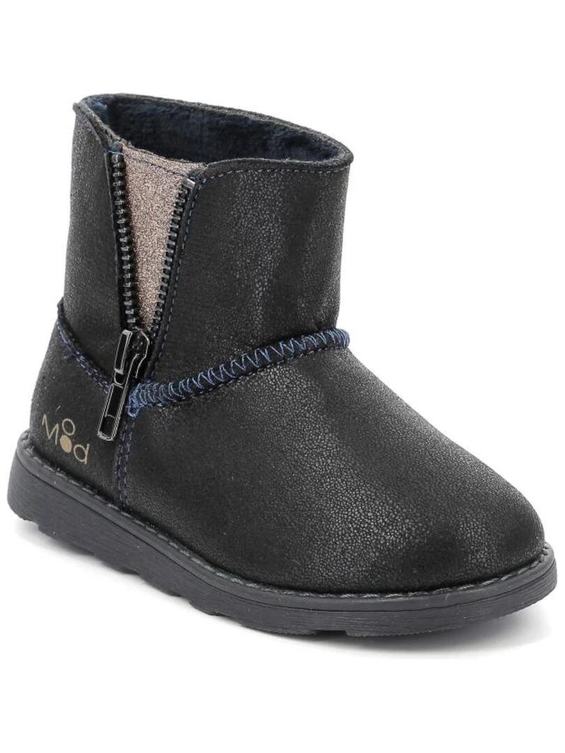 Boots Synthetique Aldize Bleu marine