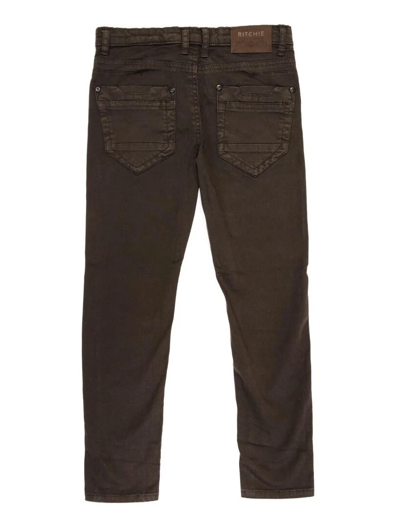 PANTALON VARRIO BOY Marron