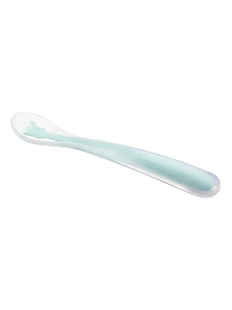 Lot De 2 Cuillères Douces Silicone Sophie La Girafe Rouge