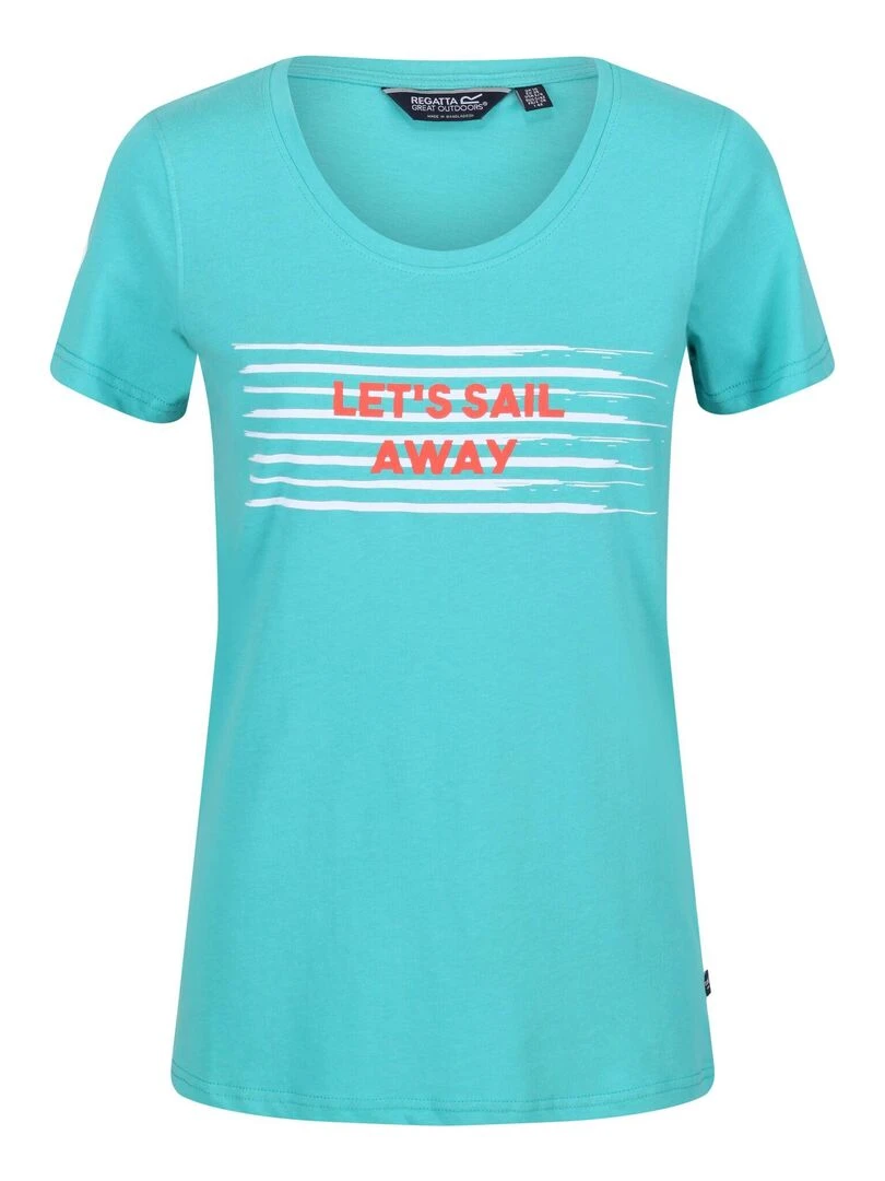 Regatta   T shirt FILANDRA   Bleu turquoise