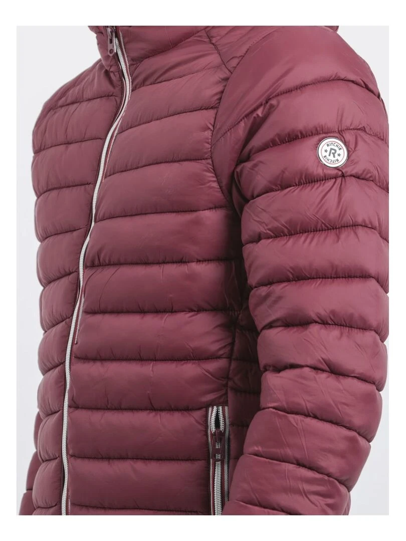 Doudoune légère capuche ZILLING   Bordeaux