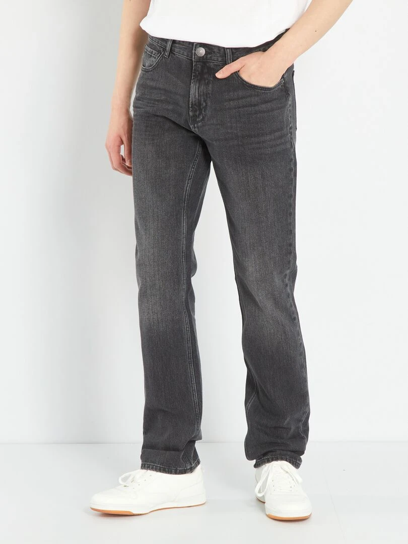 Jean regular L34 Noir gris