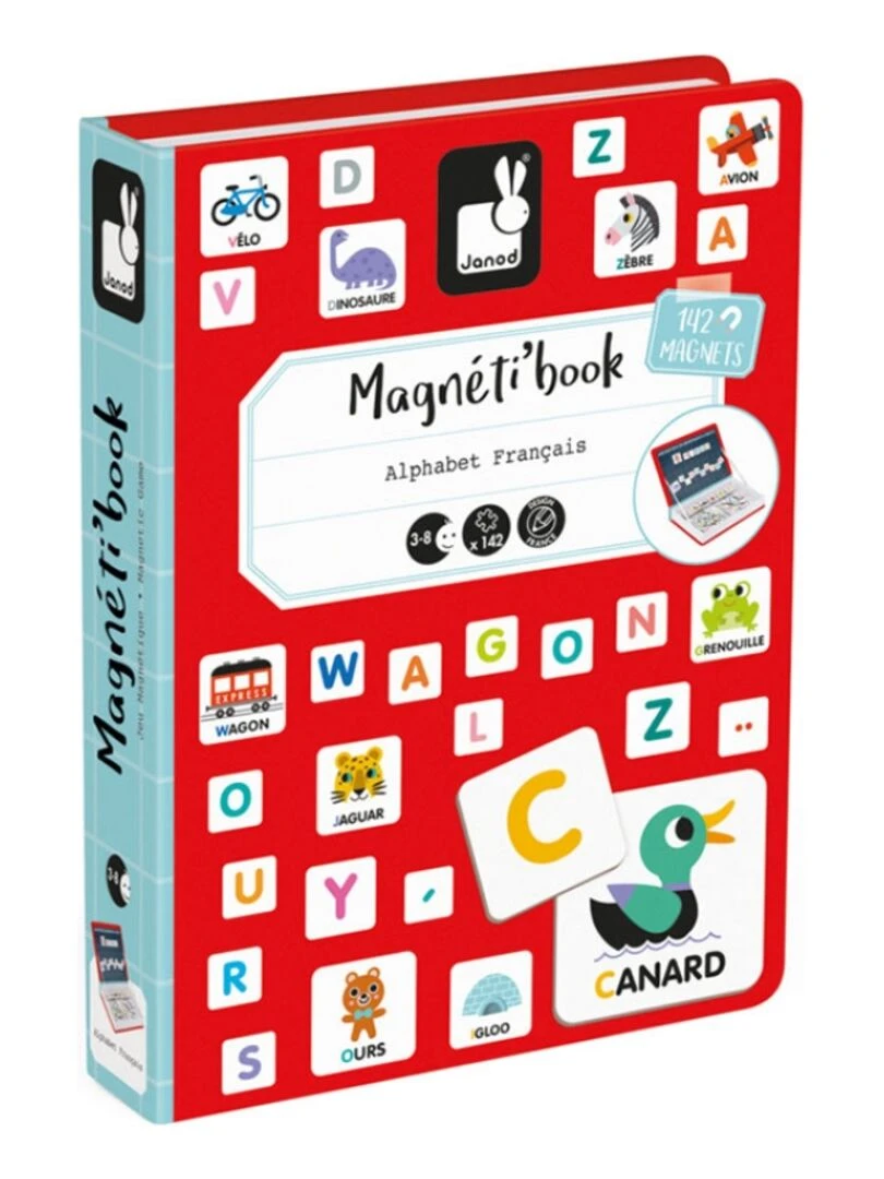 Jeu magnétique Magneti'Book Alphabet   N/A