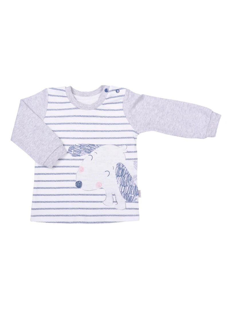 Pyjama bébé 2 pièces CHIEN Bleu