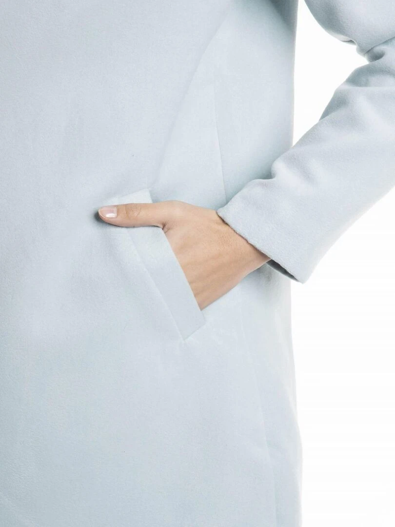 Manteau rond ELIE   Gérard Pasquier   Vert d'eau