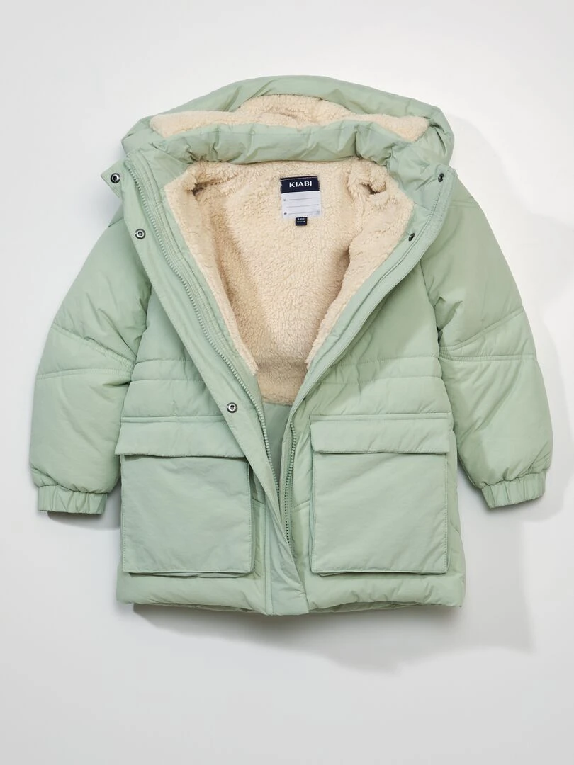 Doudoune matelassée   Vert