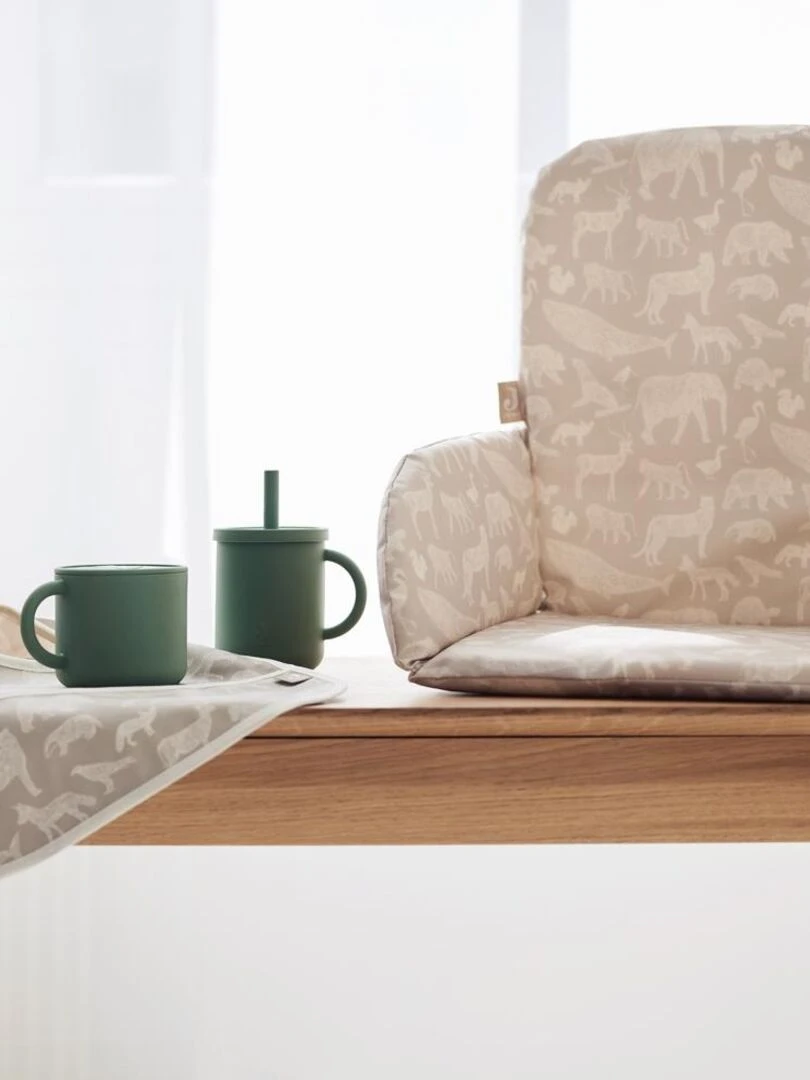 Assise pour chaise haute Animals Nougat Beige