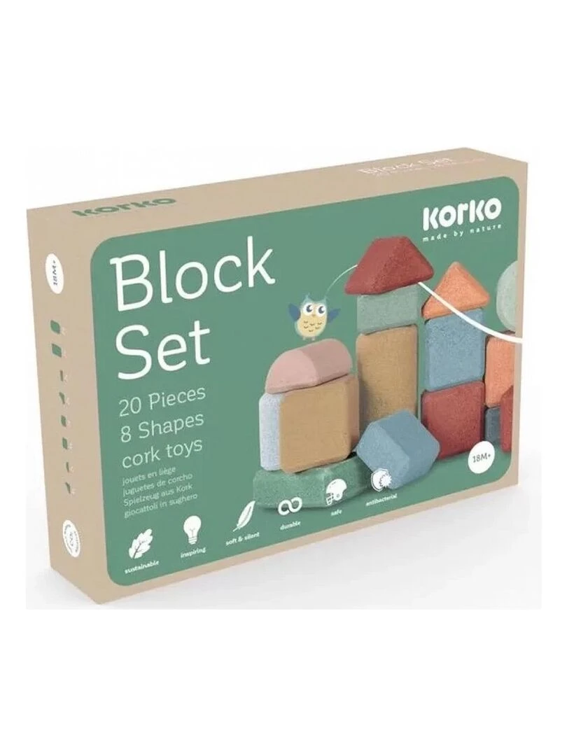 set de 20 pieces 'Korko' small architects N/A