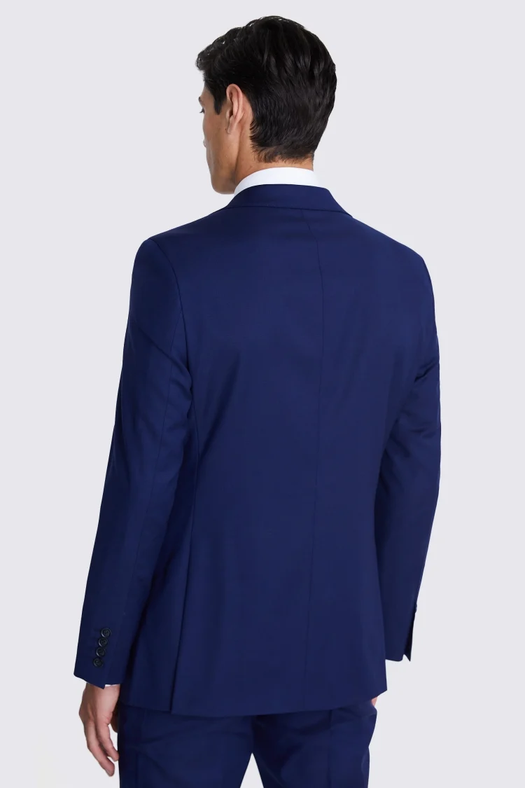Italian Tailored Fit Black Peak Lapel Tuxedo Jacket   Buy Online at Moss