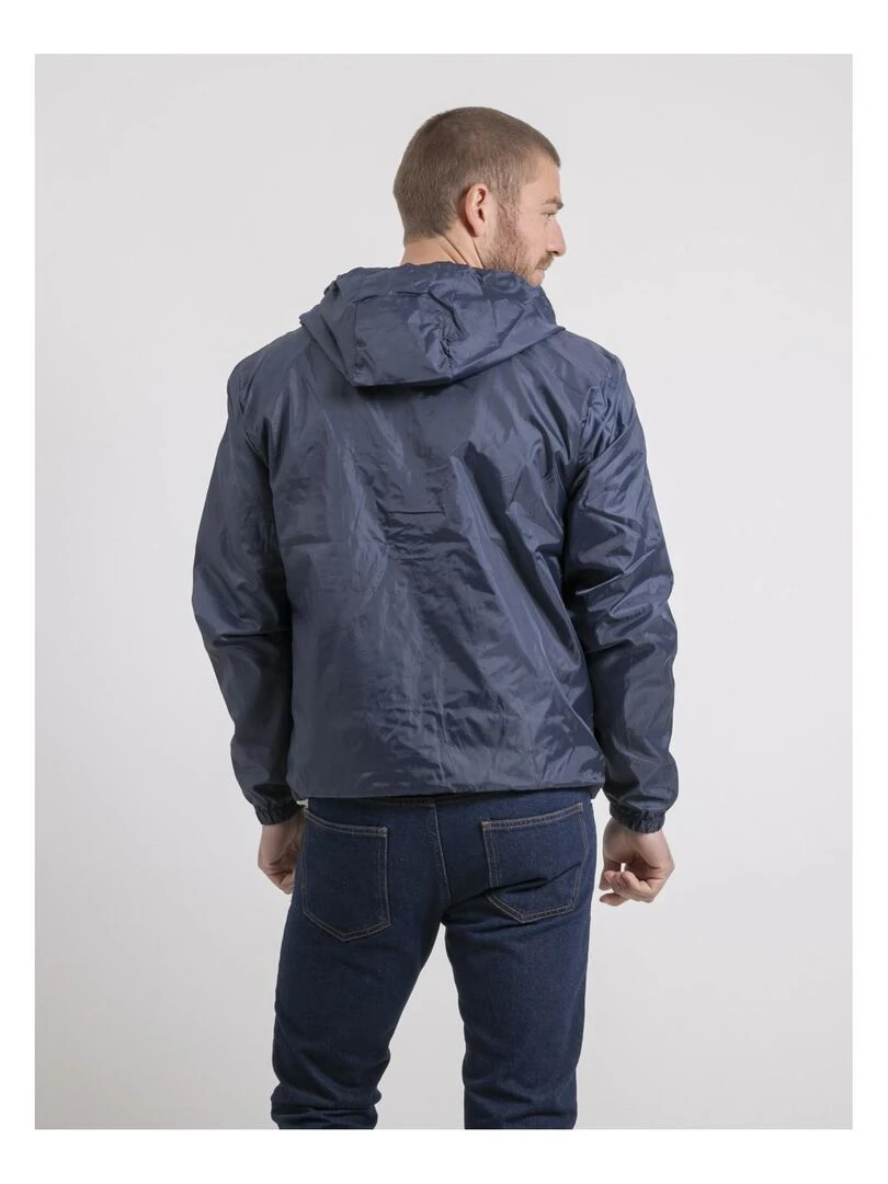 Blouson coupe vent capuche ZALTA Bleu marine