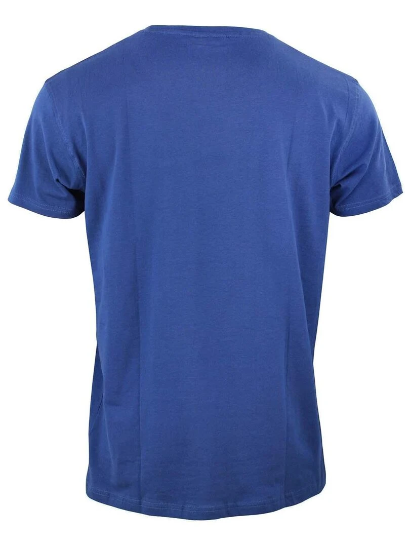 T shirt manches courtes homme CYCLONE PEAK MOUNTAIN Bleu marine