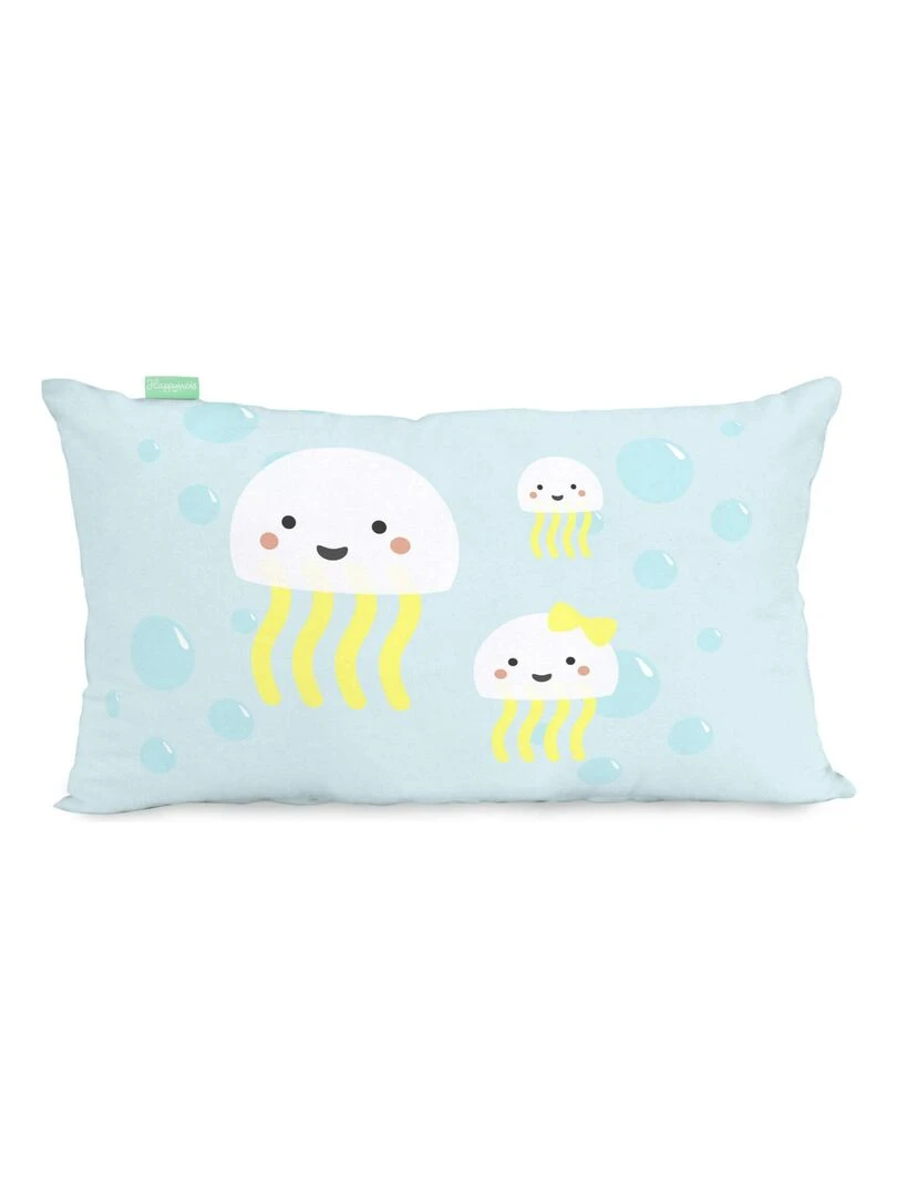 Housse de coussin Yellow submarine "Happyfriday"   Blanc