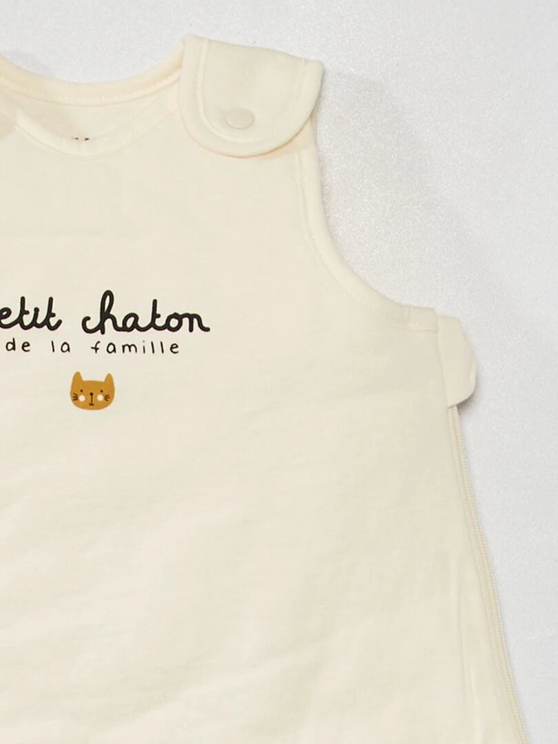 Gigoteuse en coton   TOG 2   Blanc