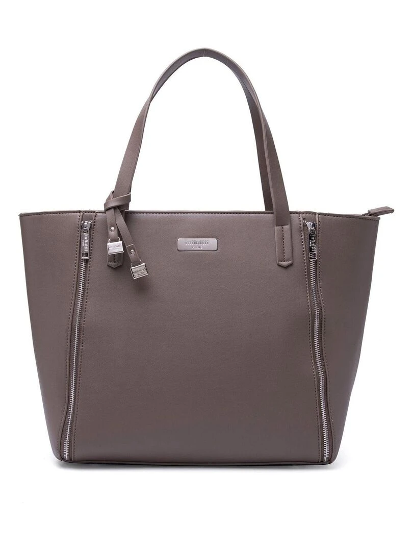 INFINITIF SAC A MAIN FUCHSIA Gris