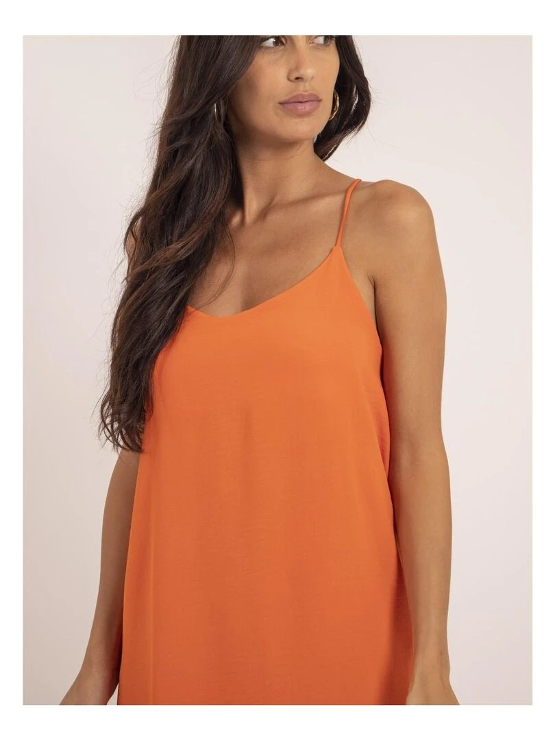 Robe courte IZOLDA   Orange