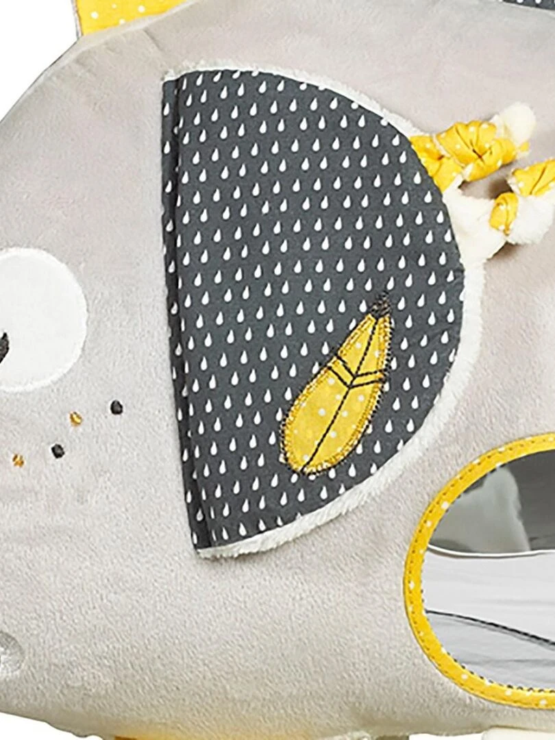 Jouet d'activités Musical et à LED en velours gris   SAUTHON   Gris