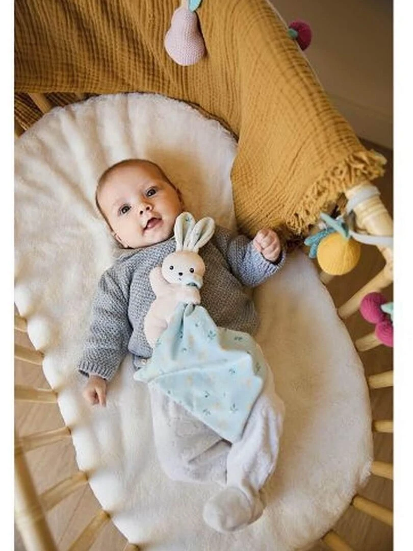 Doudou Plat Lapin Bouquet D'agrumes   N/A