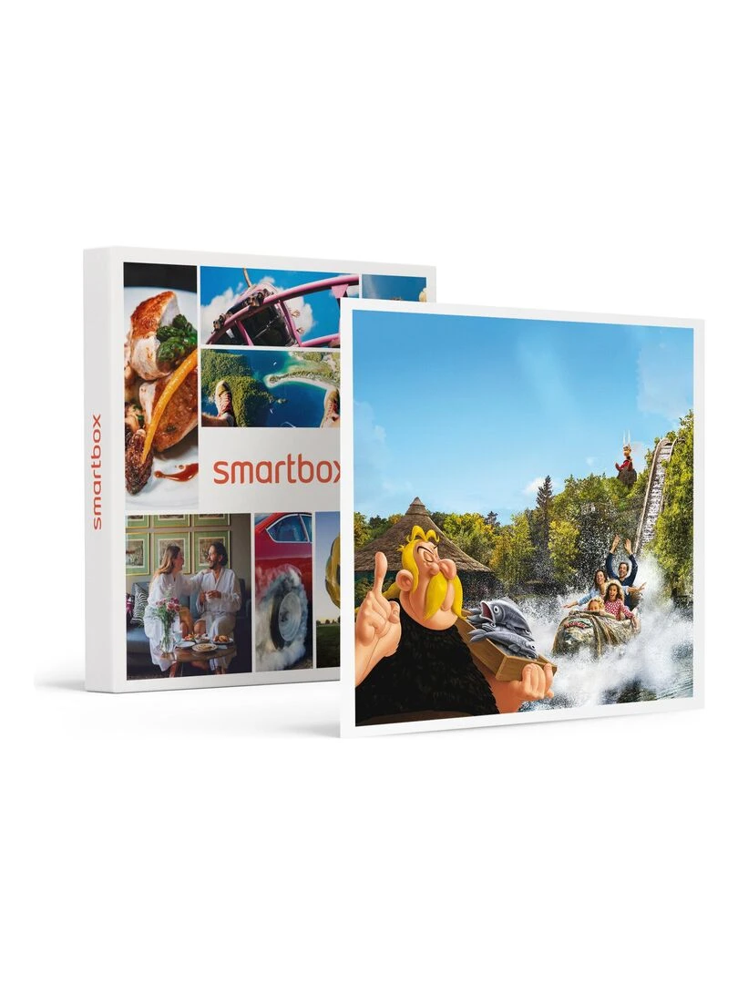 SMARTBOX Coffret Cadeau Entrée 2024 au Parc Astérix pour 2 adultes et 1 enfant Sport & Aventure N/A