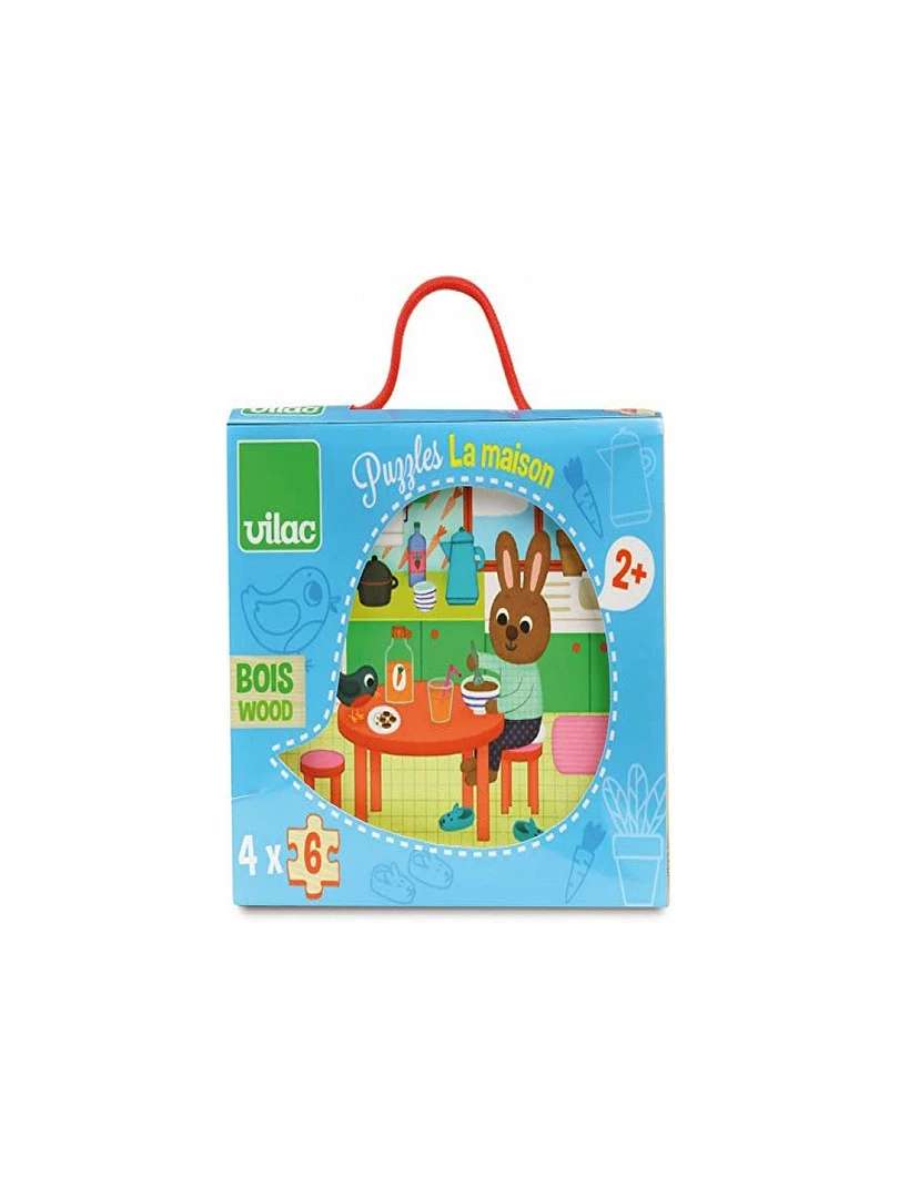 Puzzles De La Maison Coffret Bois N/A