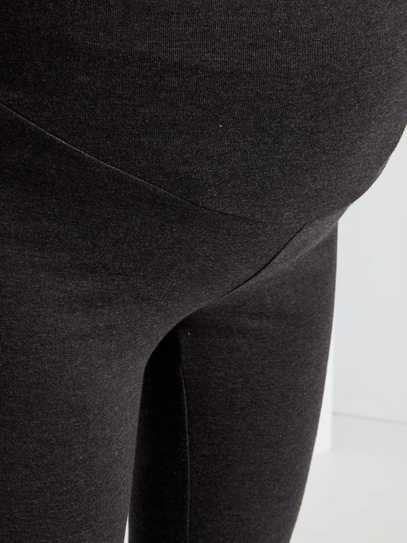 Legging grossesse maille extensible   Noir